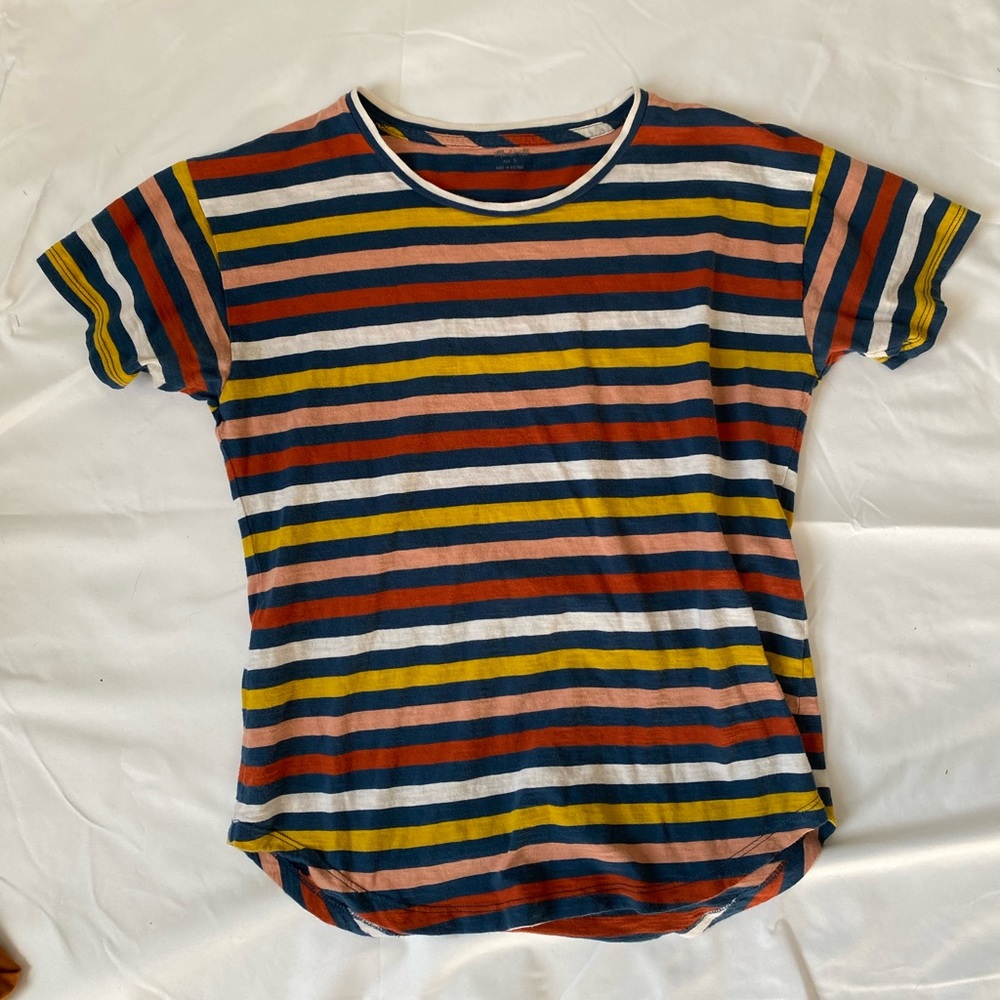 Madewell Size Small Striped T